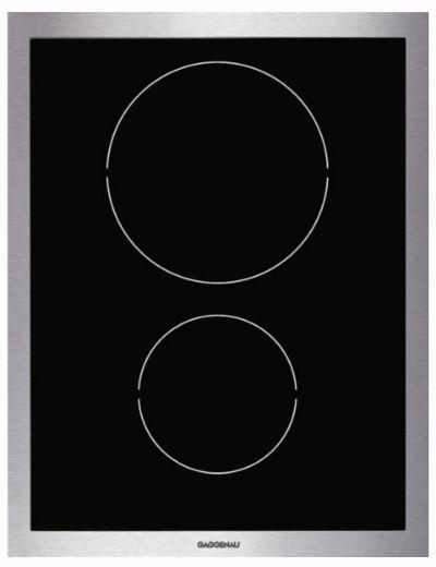 15 Inch Modular Induction Cooktop with 2 Cooking Zones